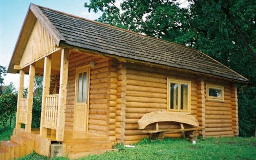 Apex Roof  Log Cabin